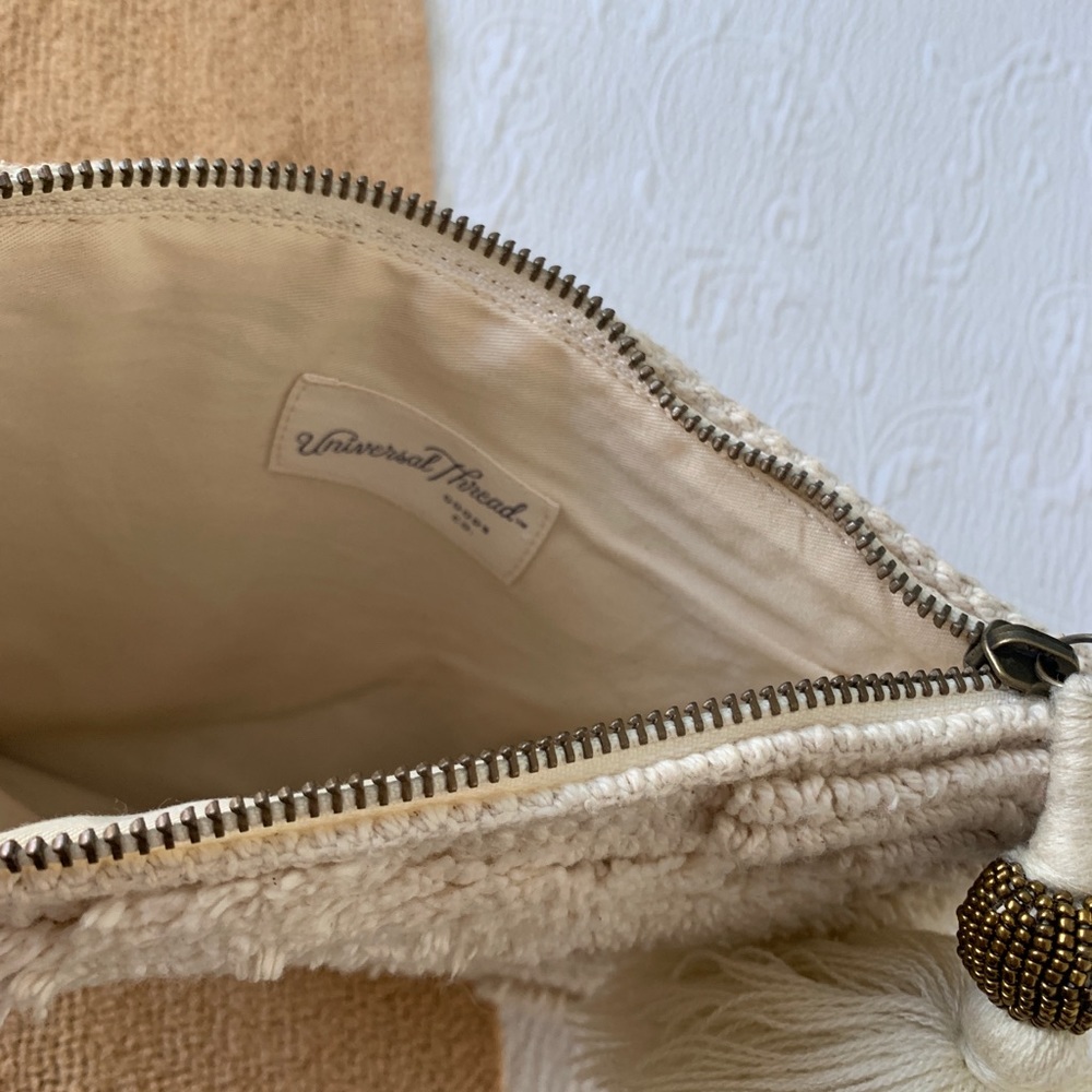 Universal Thread Light Brown Clutch - image 2